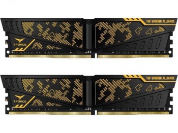 Team T-Force Vulcan TUF Gaming Alliance 32GB (2x16GB) 3200MHz CL16 DDR4 Gaming Ram (TLTYD432G3200HC16FDC01)
