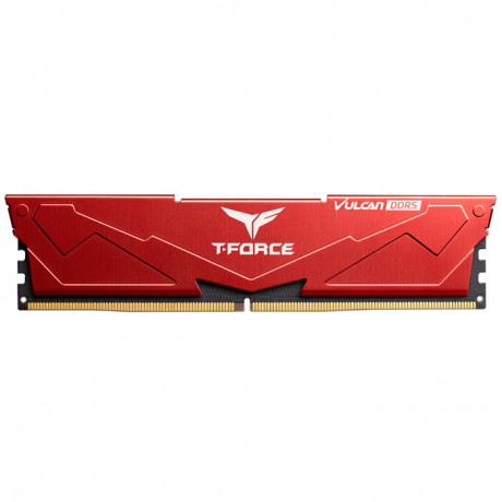 Team T-Force Vulcan Red 32GB 2x16GB 5600Mhz CL36 DDR5 Gaming Ram (FLRD532G5600HC36BDC01) 