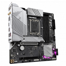 GIGABYTE B760M AORUS ELITE AX 5333MHz(OC) DDR5 M.2 mATX 1700p