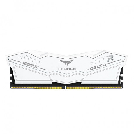 Team T-Force DELTA RGB White 32GB 2x16GB 5200Mhz DDR5 CL40 Gaming Ram (FF4D532G5200HC40CDC01)