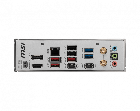 MSI B650M PROJECT ZERO AM5 DDR5 7600MHZ(OC) HDMI DP M.2 USB3.2 2.5G LAN WI-FI 6E mATX