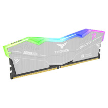 Team T-Force DELTA RGB ECO Silver 64GB 2x32GB 6000MHz DDR5 CL38 Gaming RAM (FF2D564G6000HC38JDC01)